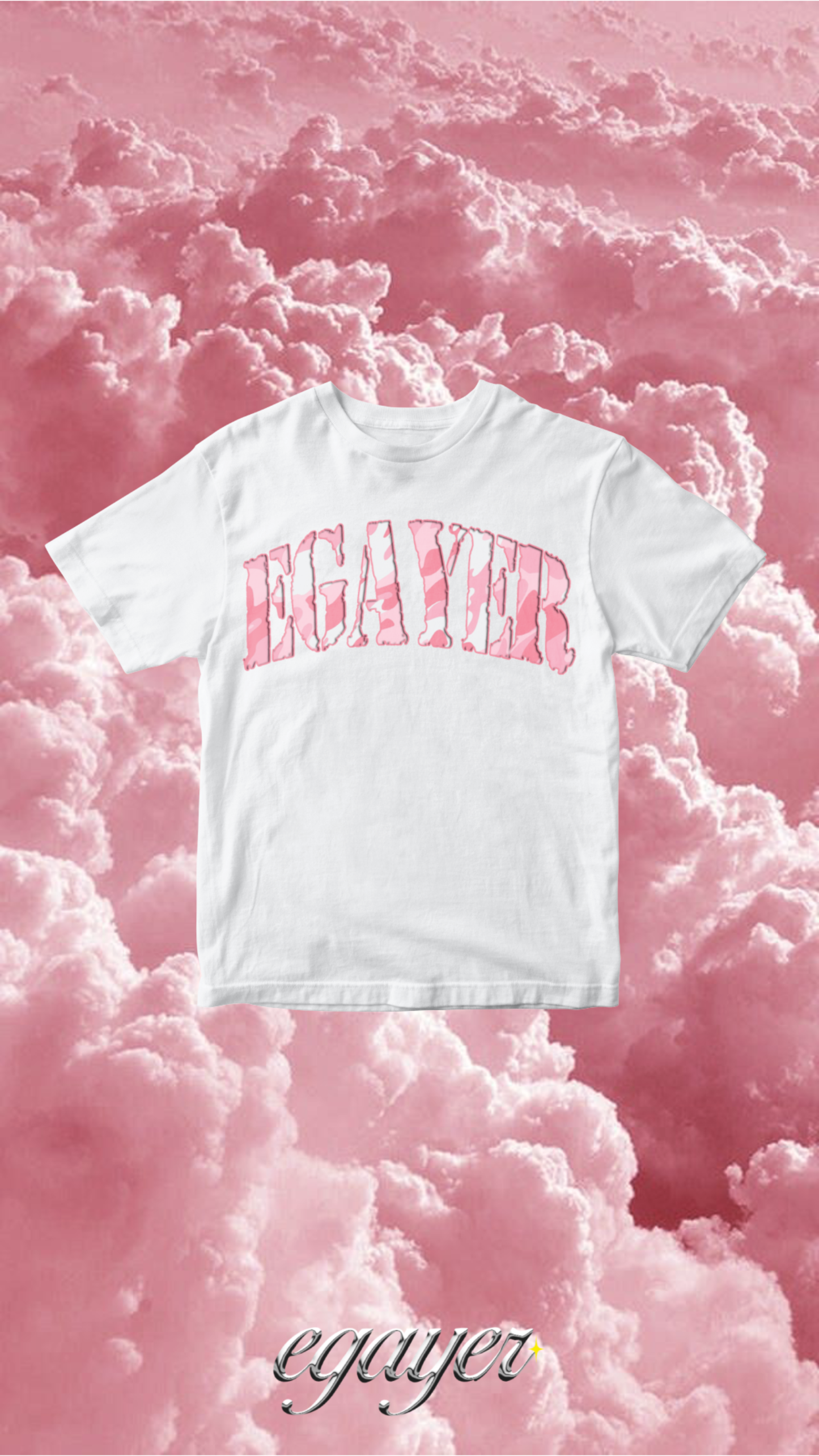 T Shirt Pink Camo