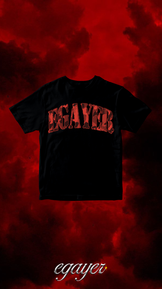 T Shirt Red Camo